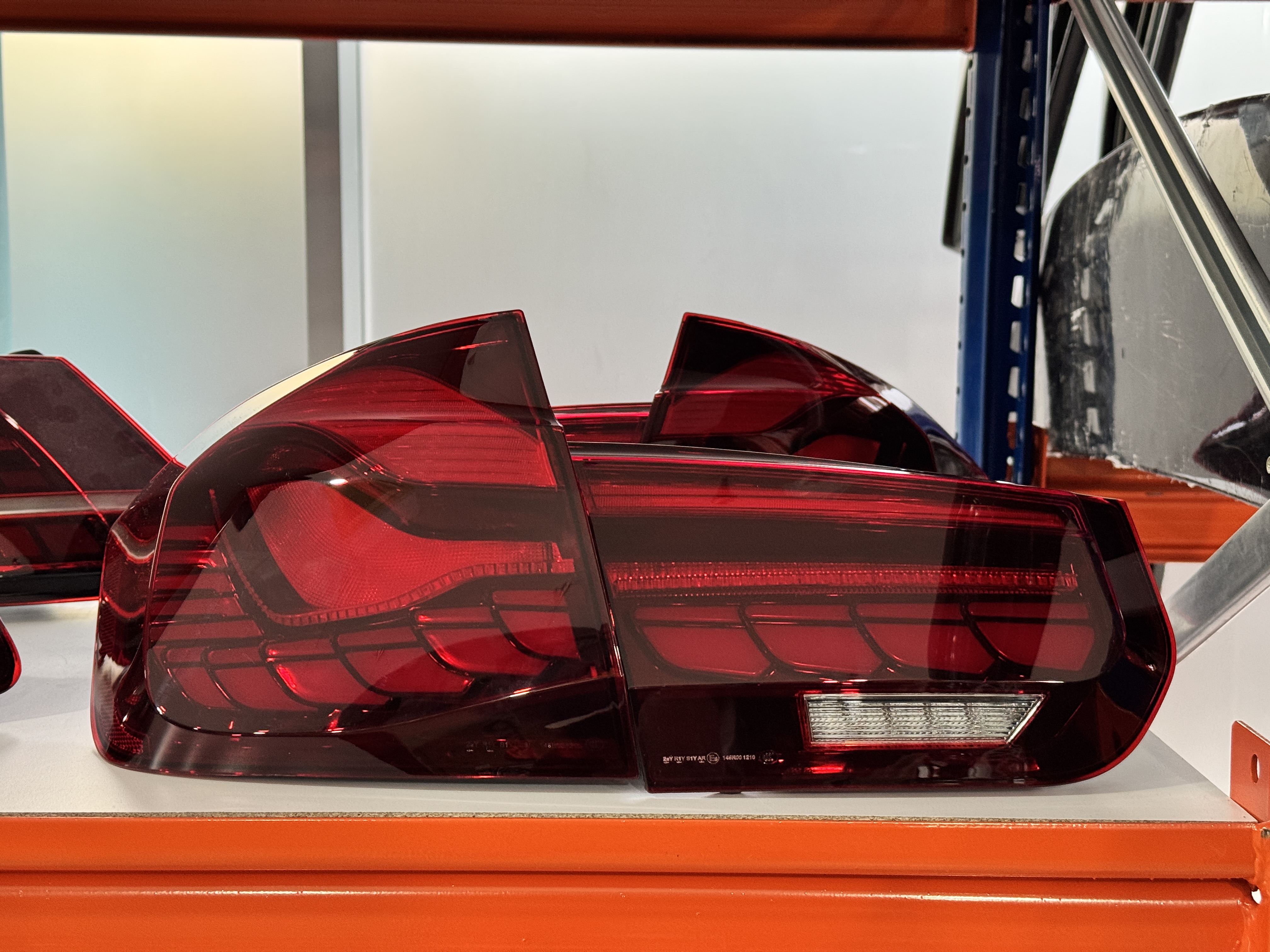 Set Stopuri Full LED BMW Seria 3 F30 Rosu Clar M4 Design