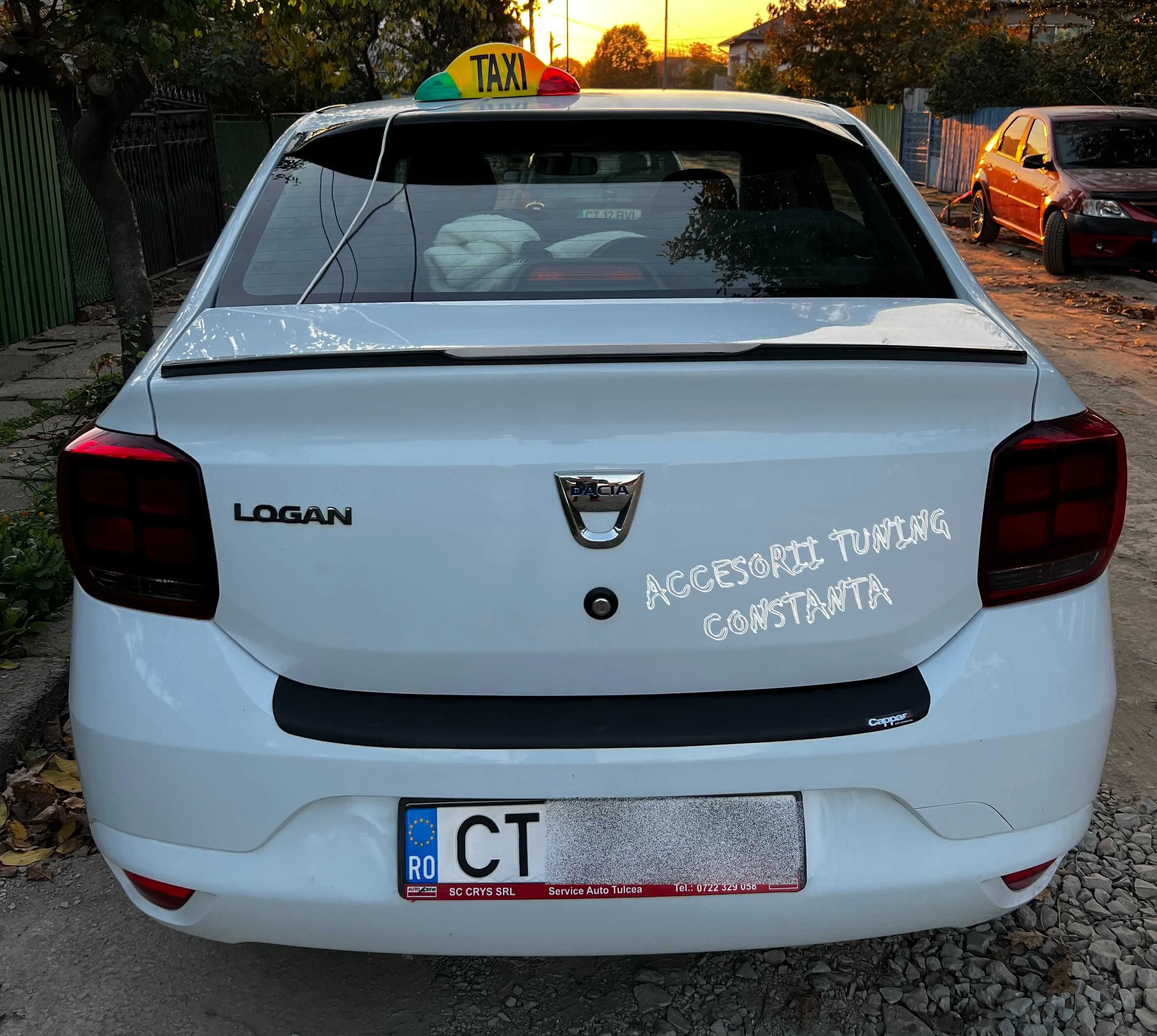 Ornament Protectie Bara Spate - Dacia Logan 2