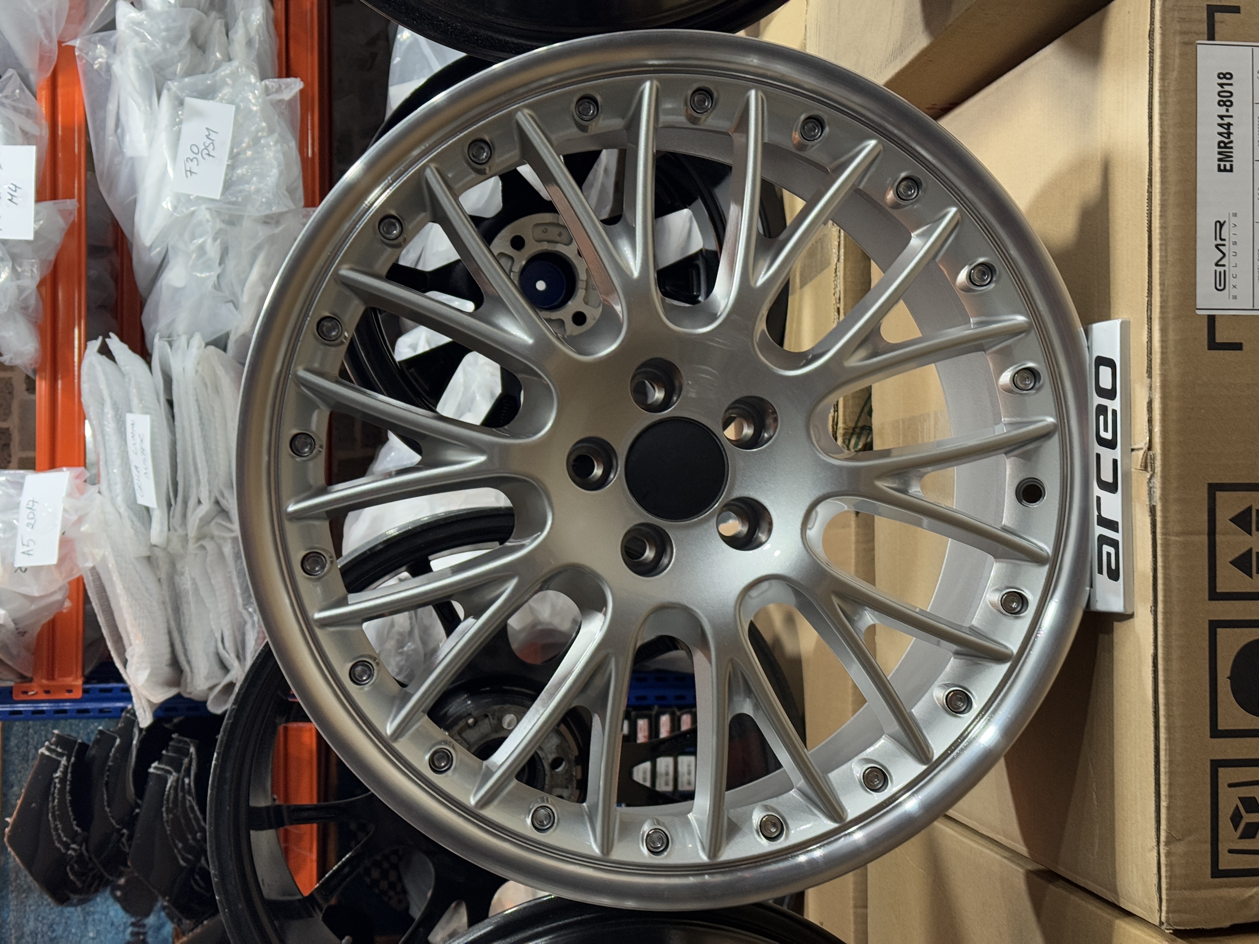 Jante Aliaj EMR Wheels E441 - 5x100 18 Silver Lip