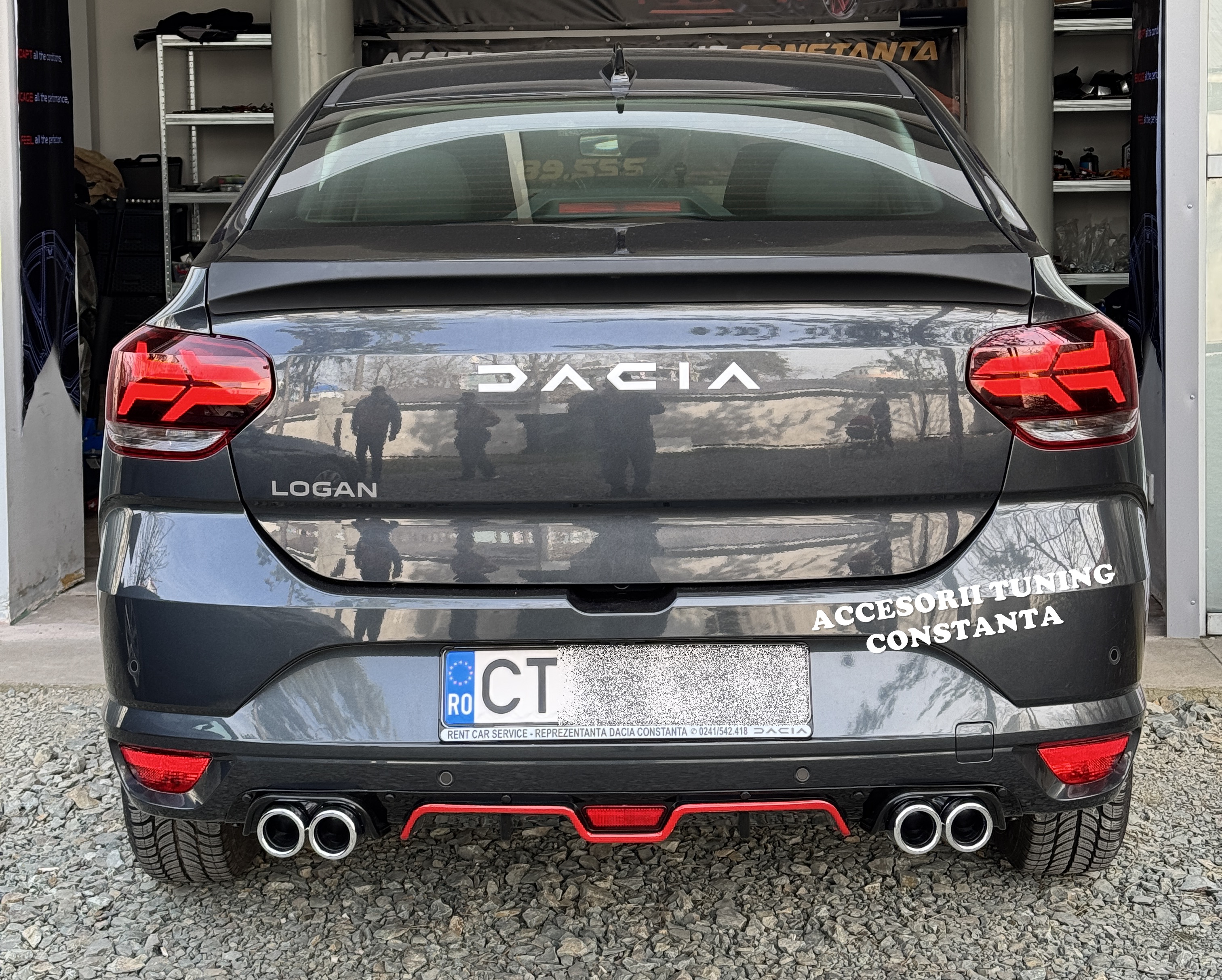 Difuzor Bara Spate Universal V1 - Dacia Logan 3