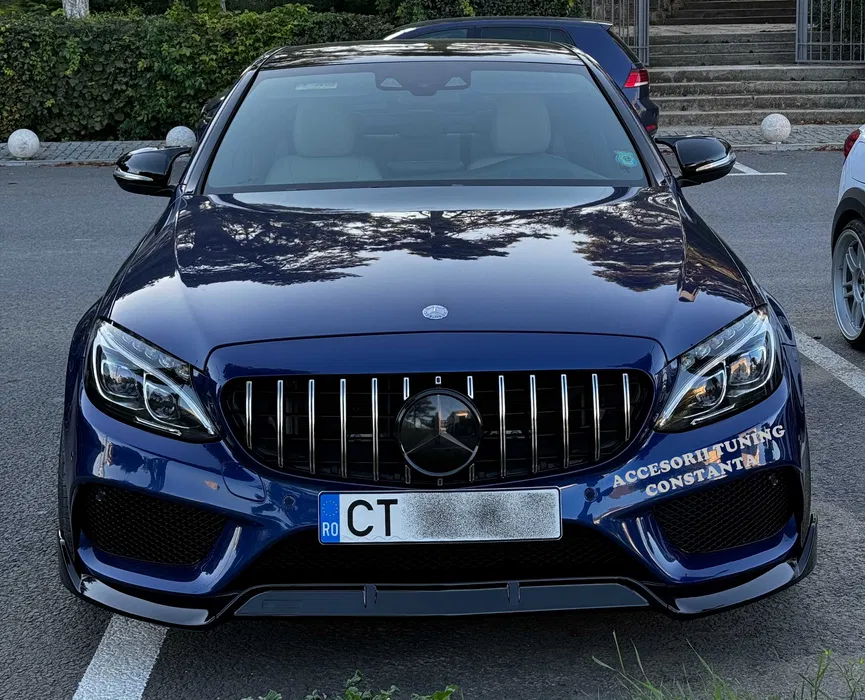 Grila Centrala GT-R Panamericana Crom Mercedes C Class W205 2015-2018